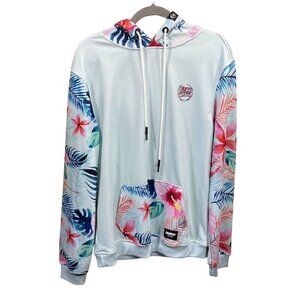 FreshHoods Women's Paradise On Earth Pullover Hoodie Sweatshirt Size M Medium